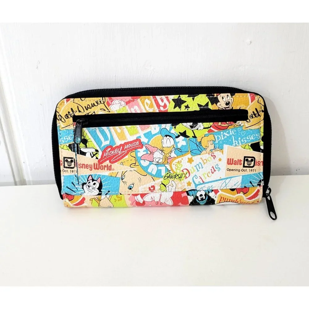 Walt Disney World Printed Woman's Wallet Disney Parks - Picture 5 of 6